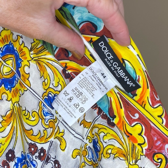 Dolce & Gabbana Silk Trousers - Picture 11 of 14